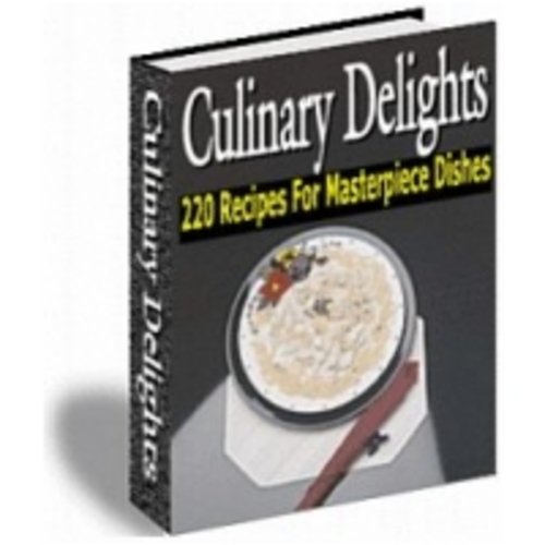 Product picture Culinary Delights Recipes eBook