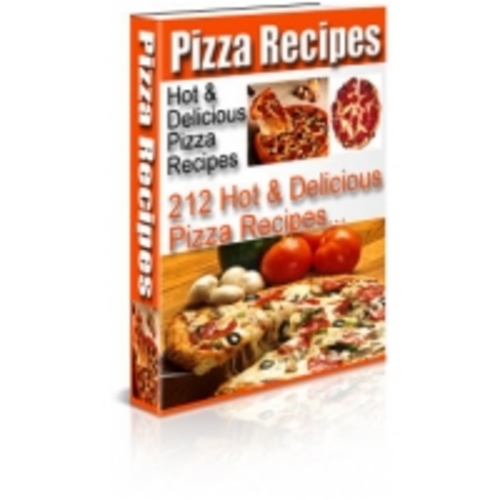 Product picture Pizza Recipe eBook
